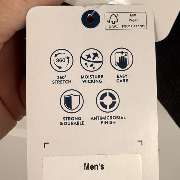 NWT Cherokee Certainty Scrub Jacket Men’s XL Graphite Gray Full Zip Scrubs New - Picture 9 of 9